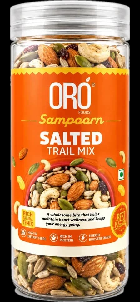 Salted Trail Mix jar